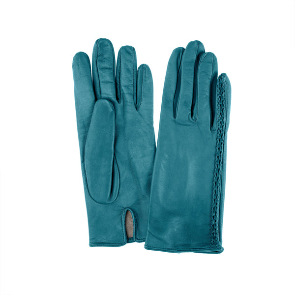 Damen-Lederhandschuhe mit Seidenfutter-Milly