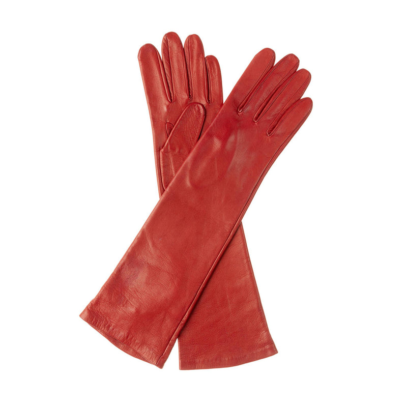 Halblange, ellbogenlange Lederhandschuhe für Damen-Montserrat 8BT