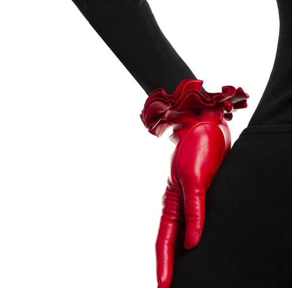 Klassische Lederhandschuhe für Damen-Danielle 2