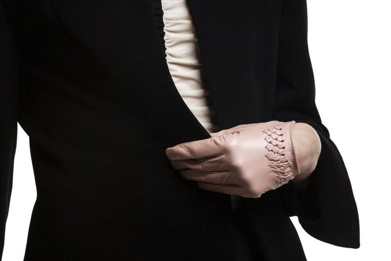 Klassische ungefütterte Lederhandschuhe für Damen-Raphaelle