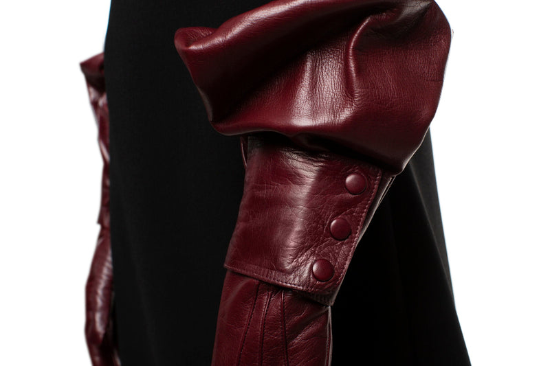 Klassische lange Lederhandschuhe für Damen – Belle Gauntlet