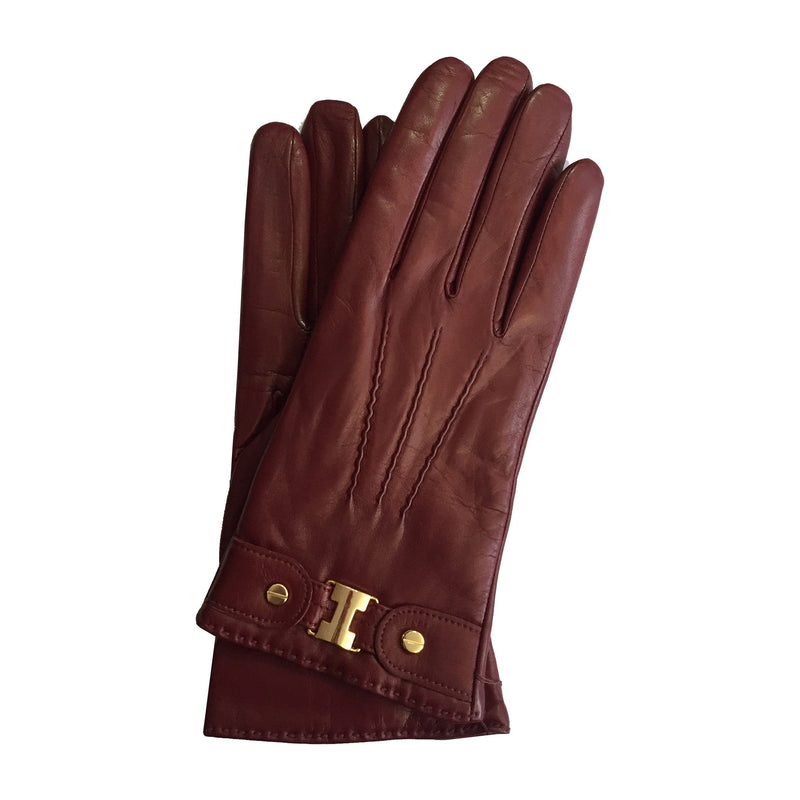 Damenhandschuhe aus Lammleder mit Kaschmirfutter-Bronte 2