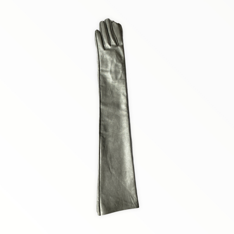 Damen-Opernhandschuhe-Montserrat Metallic 16bt