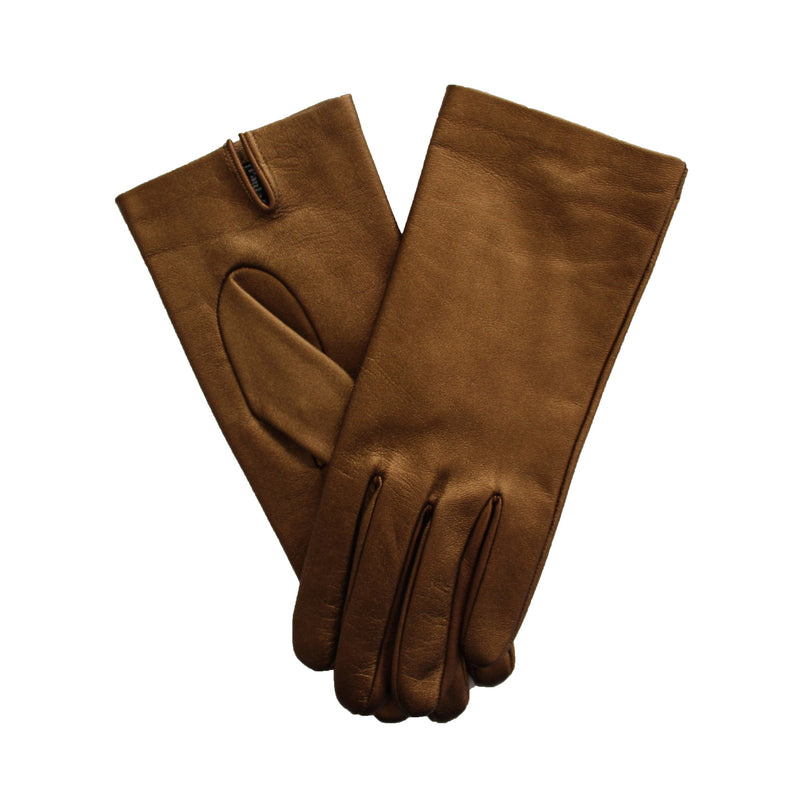 Damen-Lederhandschuhe mit Seidenfutter-Elisa