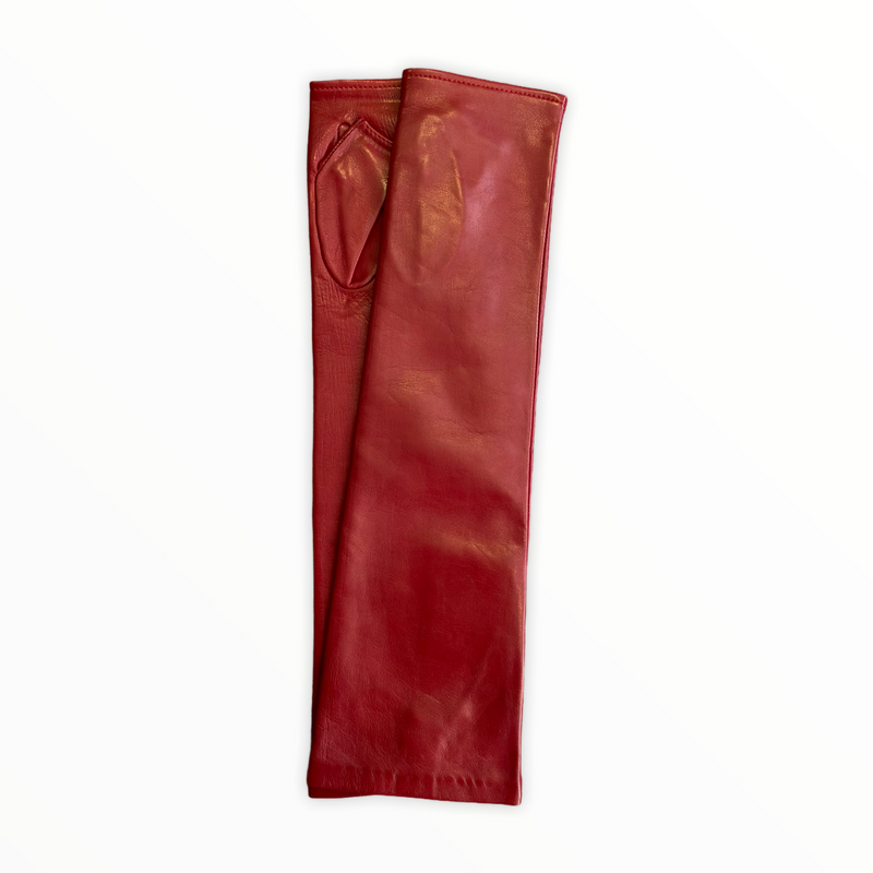 Opera Fingerlose Lederhandschuhe für Damen-Fergie 10BT