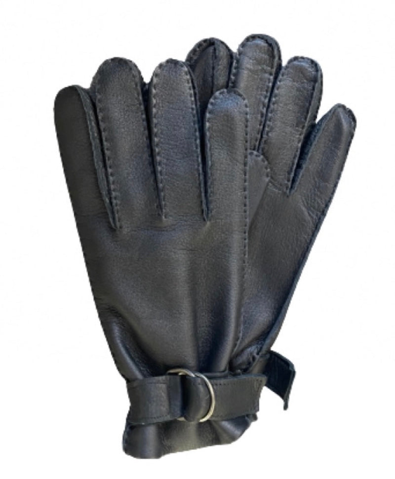 Handgenähte, mit Kaschmir gefütterte Hirschlederhandschuhe für Herren-D'arcy 2