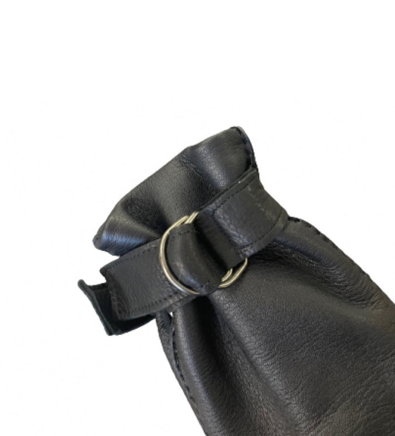 Handgenähte, mit Kaschmir gefütterte Hirschlederhandschuhe für Herren-D'arcy 2