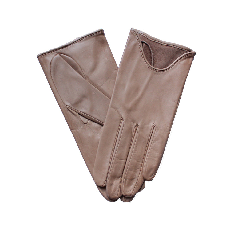 Klassische ungefütterte Lederhandschuhe für Damen-Stephanie
