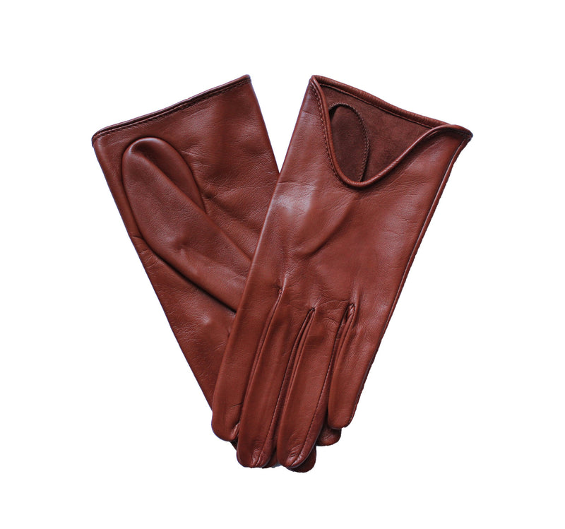 Klassische ungefütterte Lederhandschuhe für Damen-Stephanie
