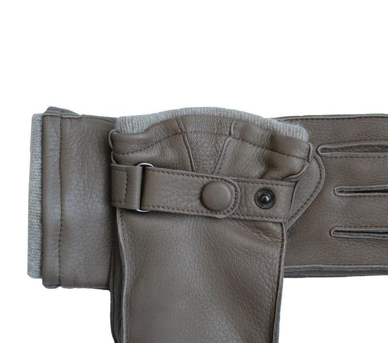 Mit Kaschmir gefütterte Hirschlederhandschuhe für Damen-Robin 2