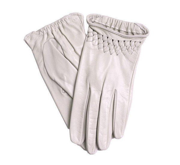 Klassische ungefütterte Lederhandschuhe für Damen-Raphaelle