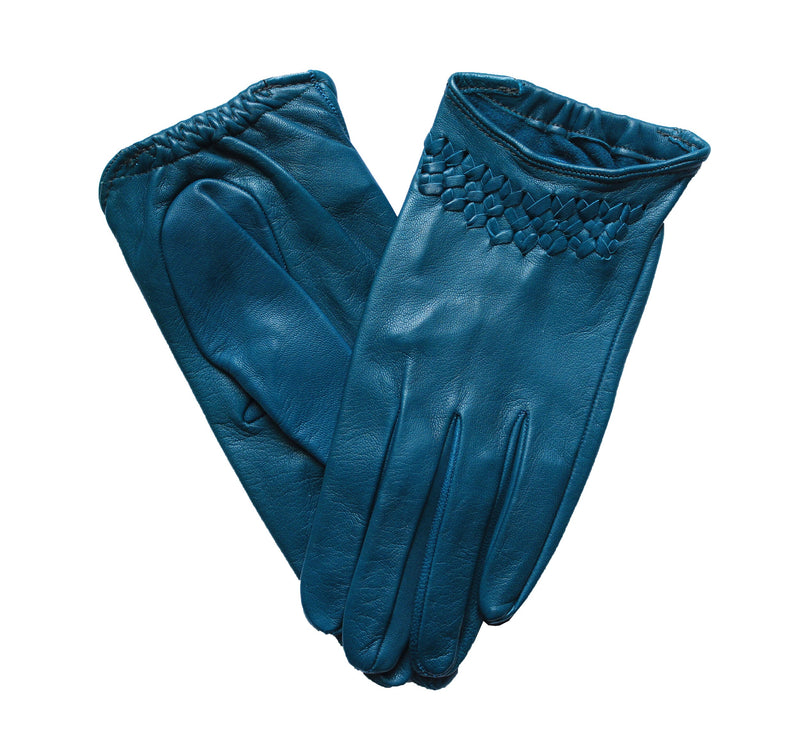 Klassische ungefütterte Lederhandschuhe für Damen-Raphaelle