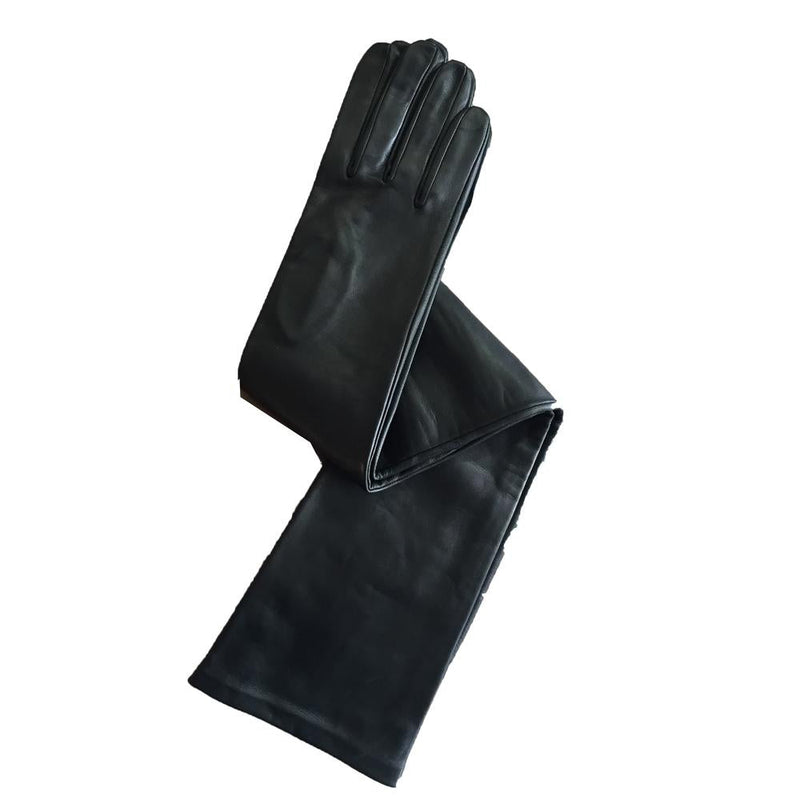 Opera Lange Lederhandschuhe für Damen-Montserrat 16BT