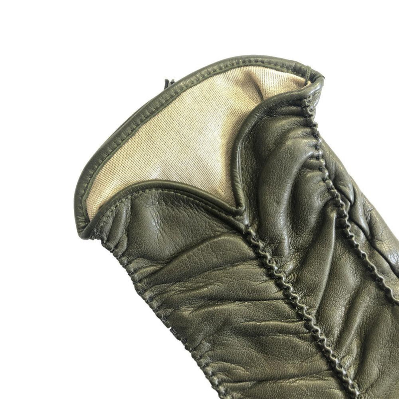 Damenhandschuhe aus Lammleder mit Seidenfutter-Renee