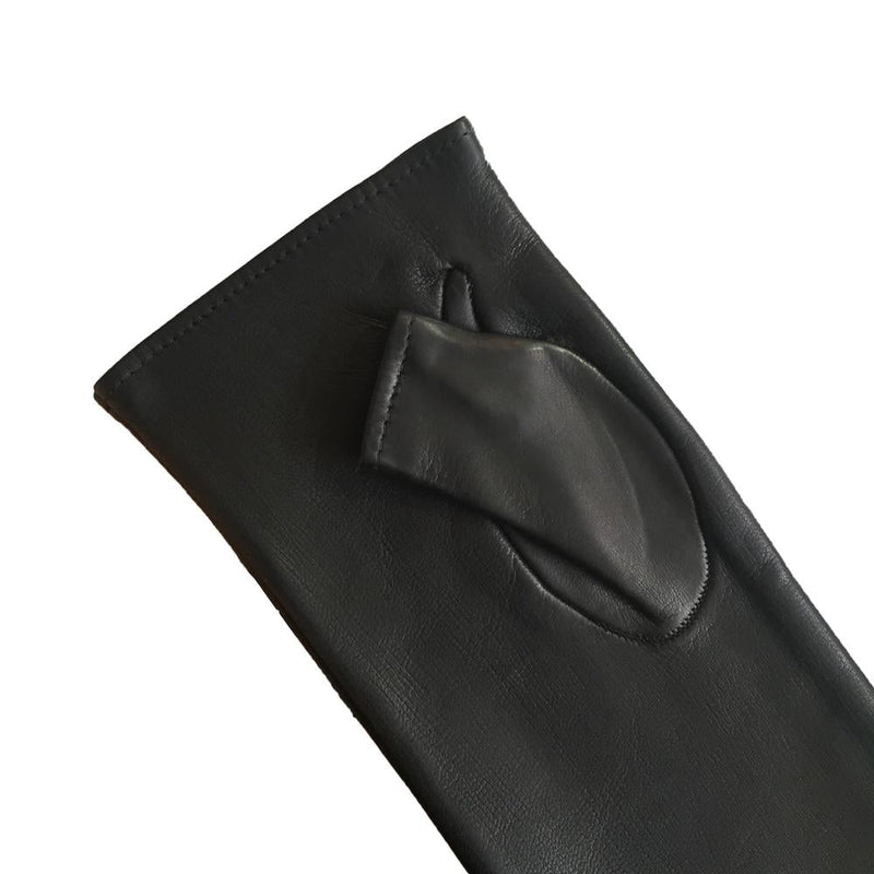 Opera Fingerlose Lederhandschuhe für Damen-Fergie 10BT