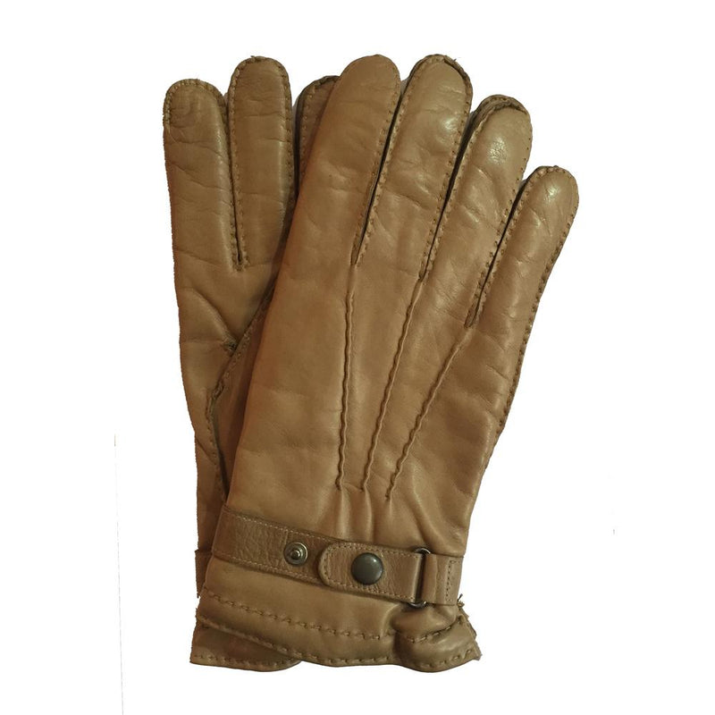 Mit Kaschmir gefütterte Lederhandschuhe für Herren-Hamilton