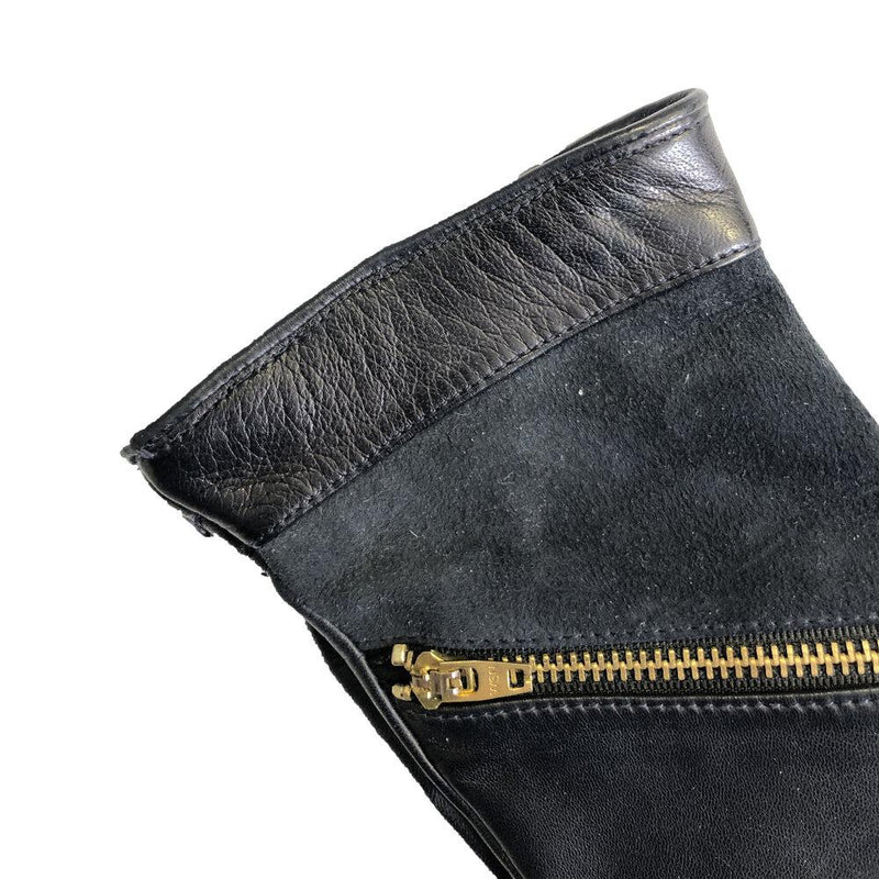 Damen-Swatch-Lederhandschuhe aus Wildleder mit Kaschmirfutter-Jacqueline 2