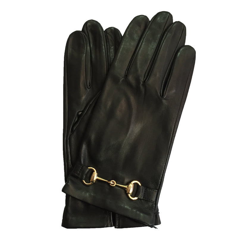 Herren-Lederhandschuhe mit Seidenfutter-Isabello