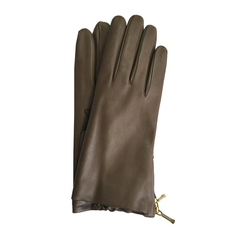Damenhandschuhe aus Lammleder-Jacqueline Backzip