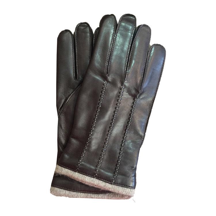 Mit Kaschmir gefütterte Lederhandschuhe für Herren-Dylan
