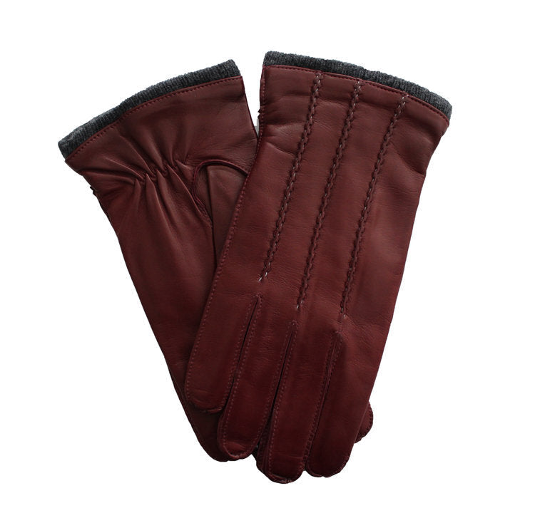 Mit Kaschmir gefütterte Lederhandschuhe für Herren-Dylan