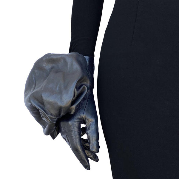 Damen Rose Head Classic Luxury Lederhandschuhe-Jordan