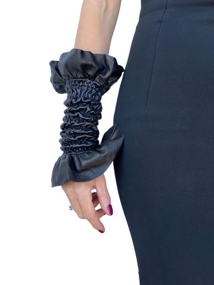 Ausgefallene Lederhandschuhe - Julianne Fergie 10bt