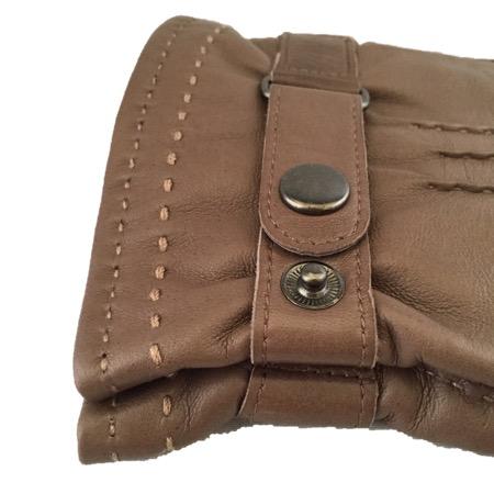 Mit Kaschmir gefütterte Lederhandschuhe für Herren-Hamilton