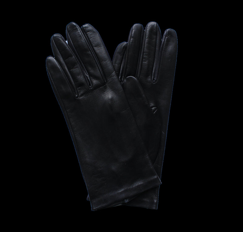Damen-Lederhandschuhe mit Seidenfutter-Rebecca
