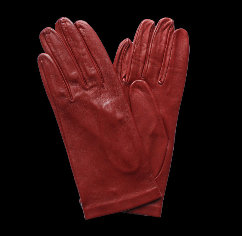 Damen-Lederhandschuhe mit Seidenfutter-Rebecca