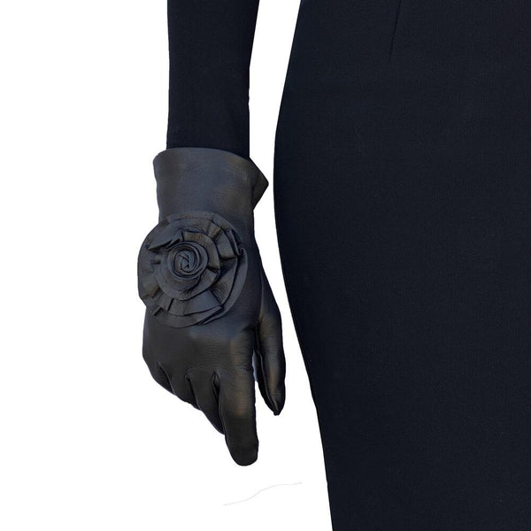 Handschuhe aus Rosenleder