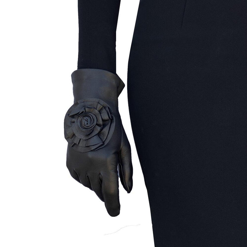 Handschuhe aus Rosenleder