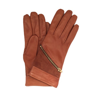 Damen-Swatch-Lederhandschuhe aus Wildleder mit Kaschmirfutter-Jacqueline 2