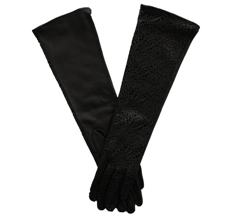 Opernhandschuhe aus langem Leder für Damen - Sienna 2