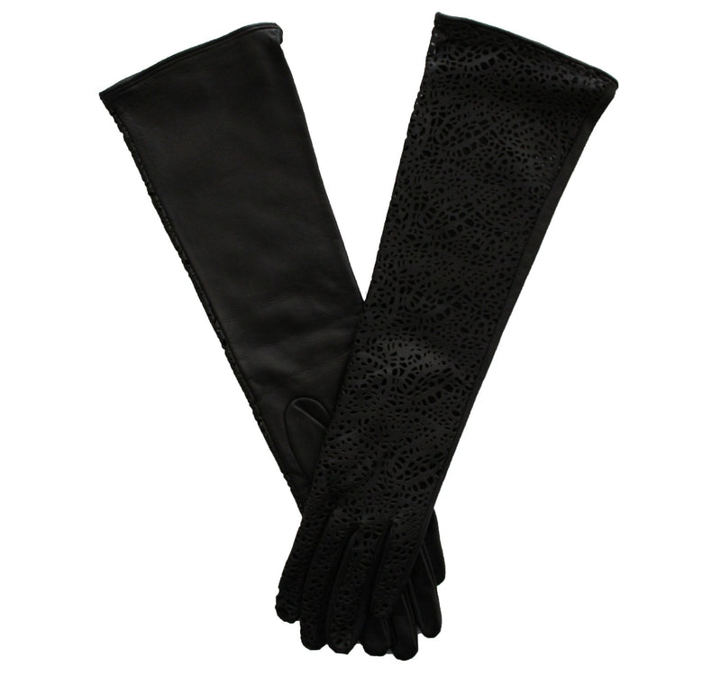 Opernhandschuhe aus langem Leder für Damen - Sienna 2