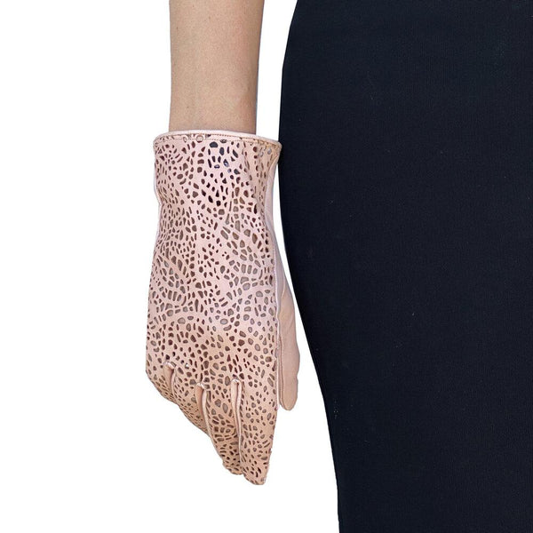 Ungefütterte Lederhandschuhe für Damen-Sienna