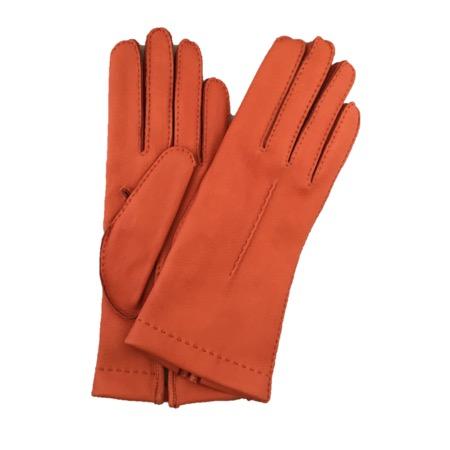 Handgenähte, mit Kaschmir gefütterte Hirschlederhandschuhe für Damen-Robin