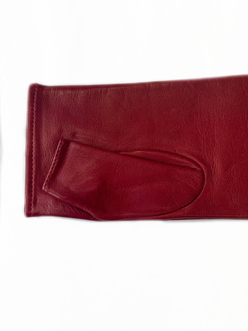 Opera Fingerlose Lederhandschuhe für Damen-Fergie 10BT