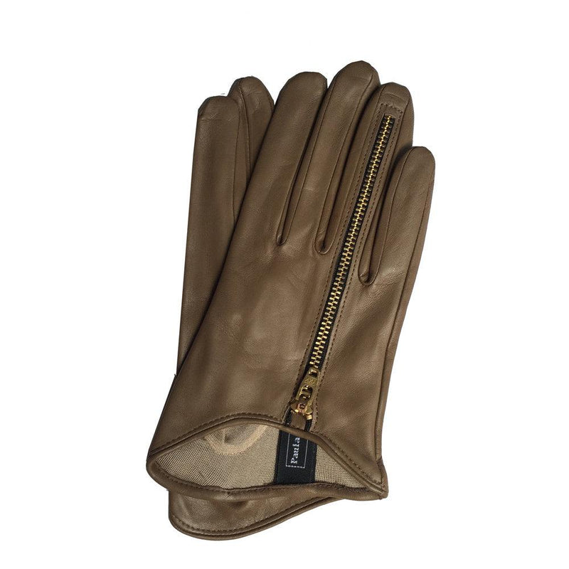Damenhandschuhe aus Lammleder mit Seidenfutter-Jacqueline