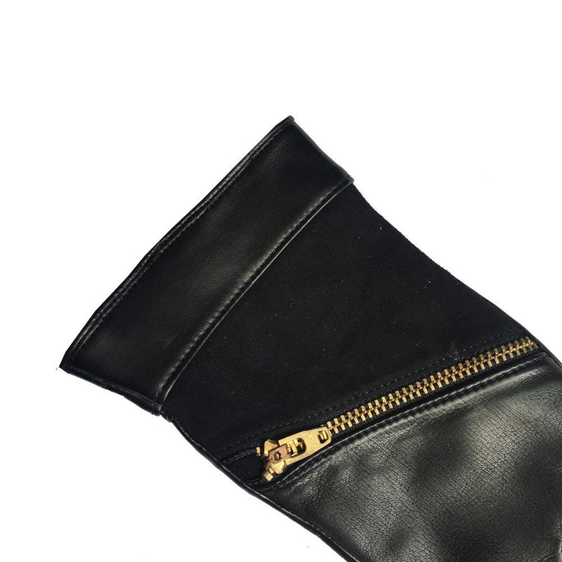 Damen-Swatch-Lederhandschuhe aus Wildleder mit Kaschmirfutter-Jacqueline 2
