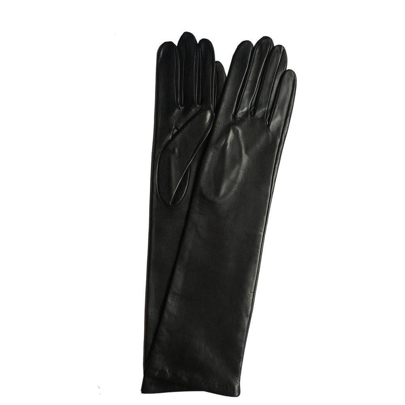 Halblange, ellbogenlange Lederhandschuhe für Damen-Montserrat 8BT