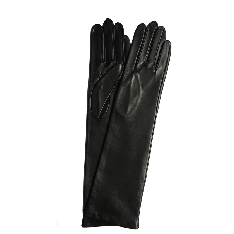 Halblange, ellbogenlange Lederhandschuhe für Damen-Montserrat 8BT
