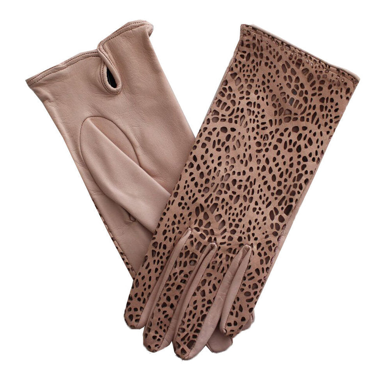 Ungefütterte Lederhandschuhe für Damen-Sienna