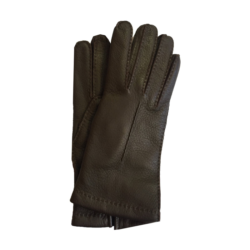 Handgenähte, mit Kaschmir gefütterte Hirschlederhandschuhe für Damen-Robin