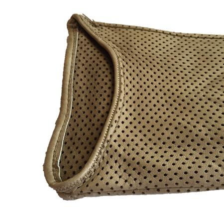 Sasha - Women's Unlined Perforated Leather Gloves