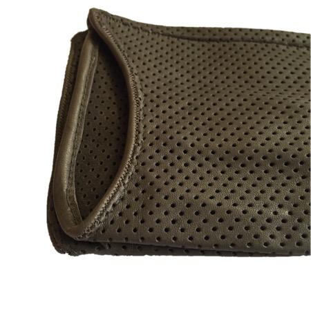Sasha - Women's Unlined Perforated Leather Gloves