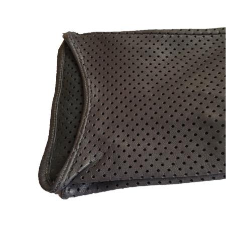 Sasha - Women's Unlined Perforated Leather Gloves