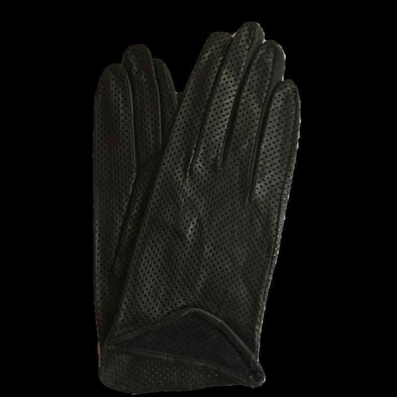 Sasha - Women's Unlined Perforated Leather Gloves