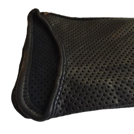 Sasha - Women's Unlined Perforated Leather Gloves