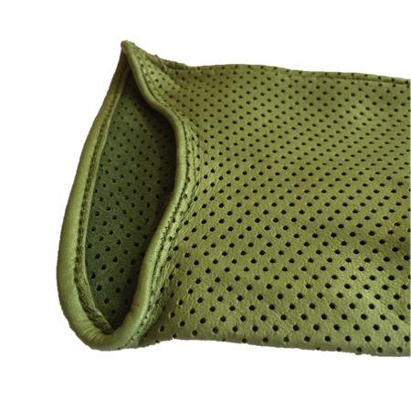 Sasha - Women's Unlined Perforated Leather Gloves